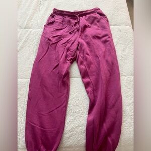 Cotton on maroon sweat pants